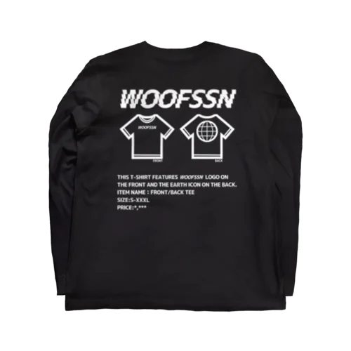 front/back tee design  Long Sleeve T-Shirt