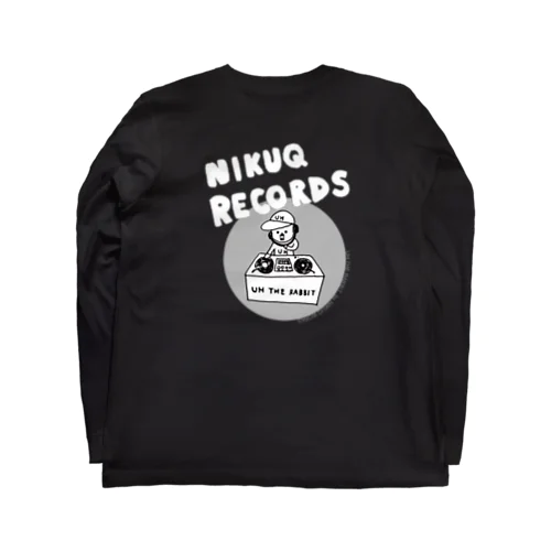 NIKUQ RECORDS 롱 슬리브 티셔츠