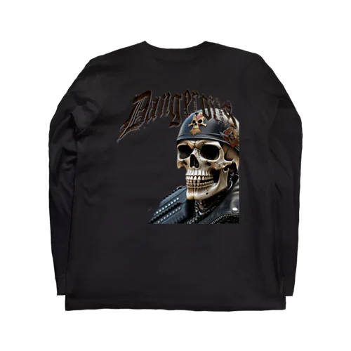 SKULL BIKER-03 ロングスリーブTシャツ