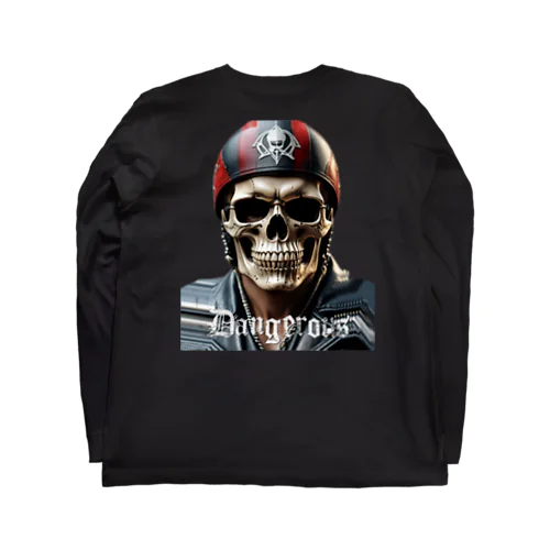 SKULL BIKER-06 Long Sleeve T-Shirt