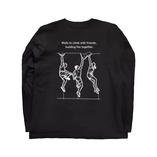 仲間と一緒に！ Long Sleeve T-Shirt