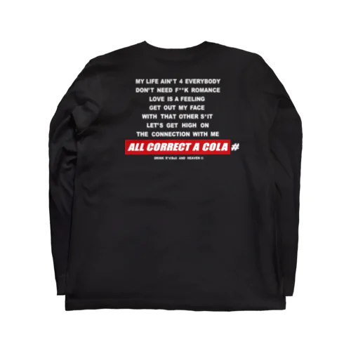 ALL CORRECT👯‍♀️❻❻❻ Long Sleeve T-Shirt