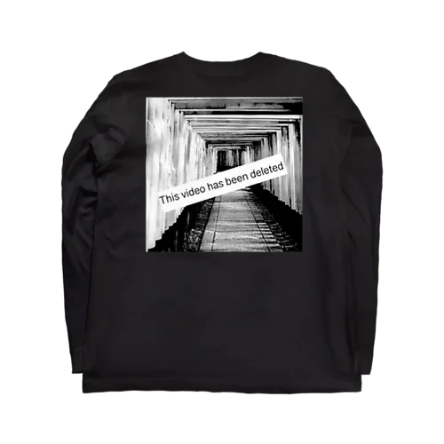 見れない Long Sleeve T-Shirt