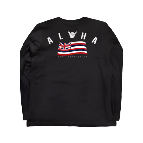 〔Back Print〕Aloha Flag Long Sleeve T-Shirt