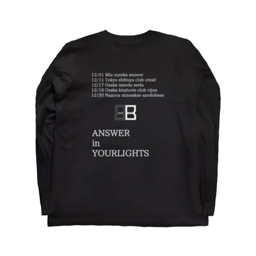 ANSWER in YOUR LIGHTS ロングスリーブTシャツ