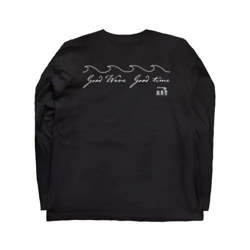 〔Back Print〕 Good Wave Good Time Long Sleeve T-Shirt