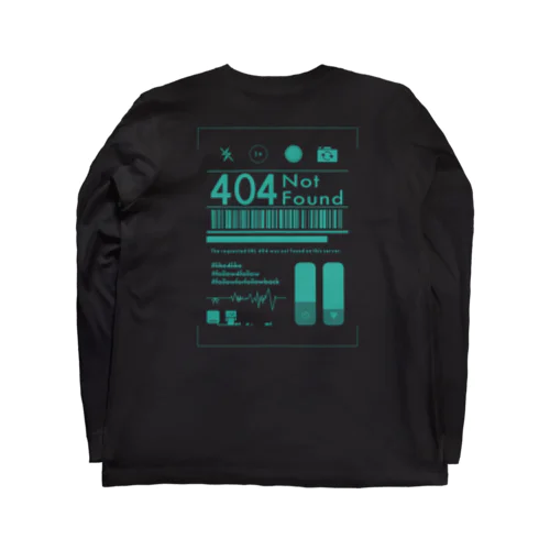 悩める若者サイコグリーン Long Sleeve T-Shirt