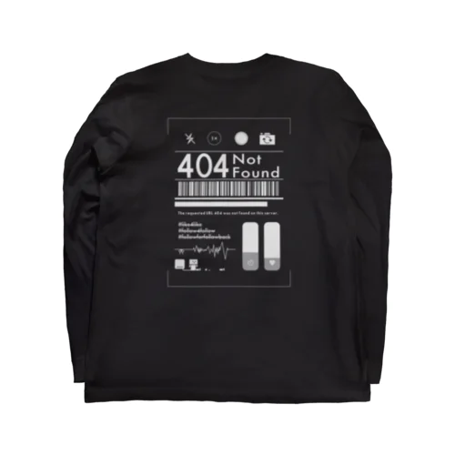 悩める若者白 Long Sleeve T-Shirt