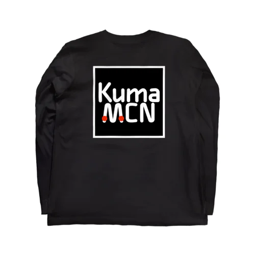 KumaMCNロゴ ロングスリーブTシャツ