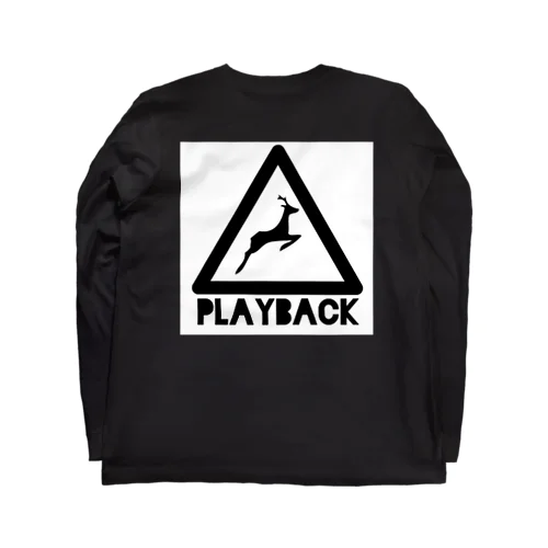 PLAYBACK ロングスリーブTシャツ