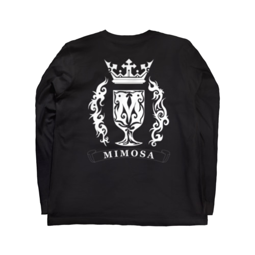 MIMOSA ロゴロンT（白） Long Sleeve T-Shirt