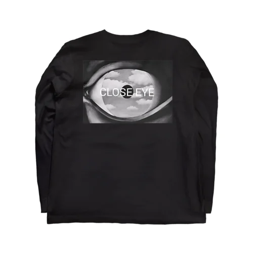 目を閉じろ Dark Ver. Long Sleeve T-Shirt