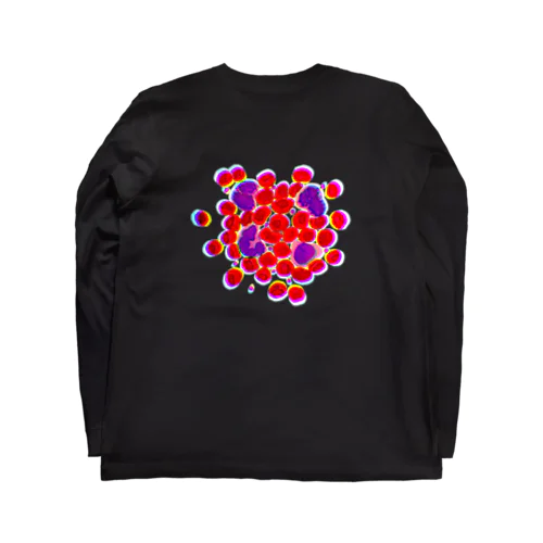 blood cells〜血球〜 ロングスリーブTシャツ
