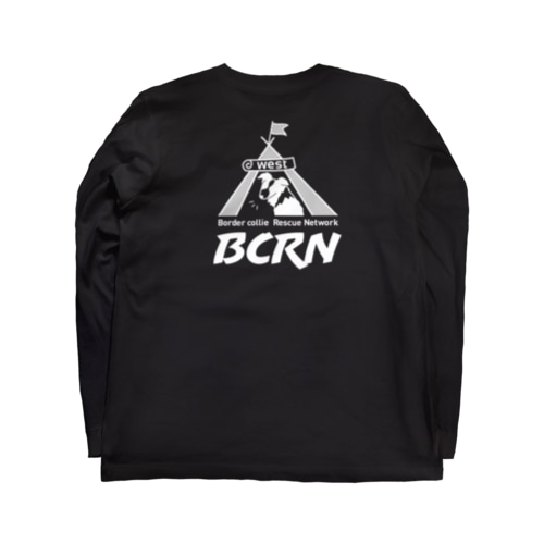 BCRN-west オリジナルロゴ白G Long Sleeve T-Shirt