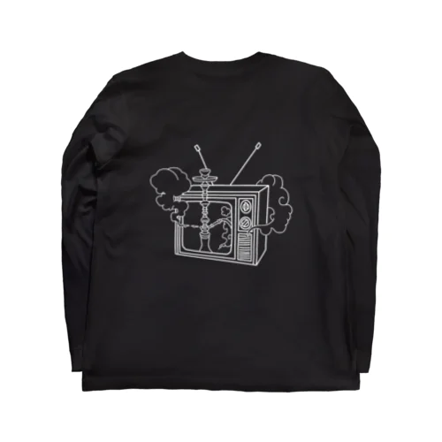 Ramailoホワイトロゴ　バックプリント Long Sleeve T-Shirt