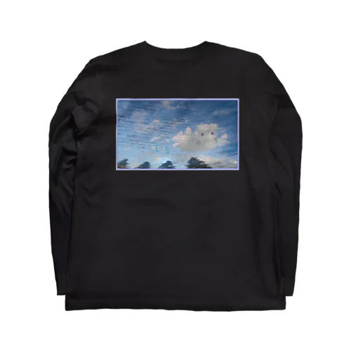 空飛ぶハムスター背泳ぎ編 Long Sleeve T-Shirt