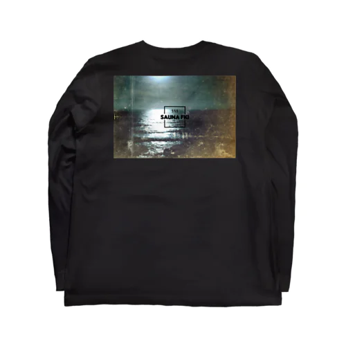 【DARK SEA×SAUNA FKI/日本海とサウナ福井】 ロングスリーブTシャツ