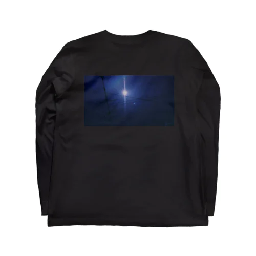 深夜の月 Long Sleeve T-Shirt