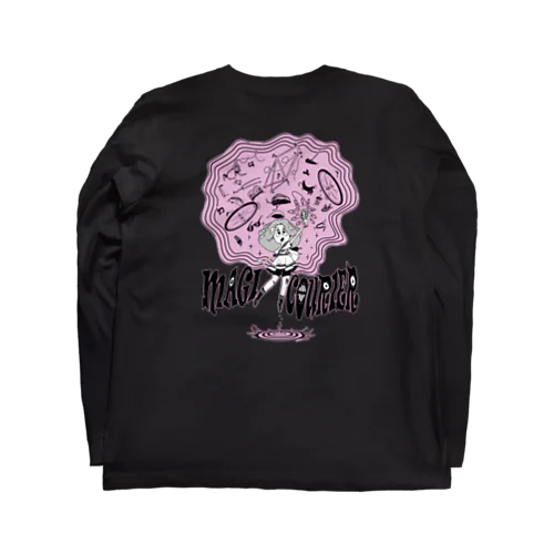 “MAGI COURIER” pink #2 Long Sleeve T-Shirt