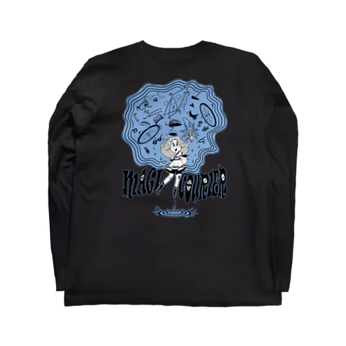 “MAGI COURIER” blue #2 Long Sleeve T-Shirt