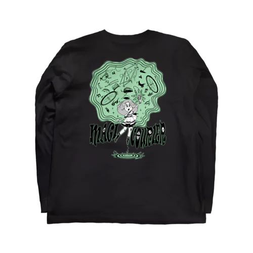 “MAGI COURIER” green #2 ロングスリーブTシャツ