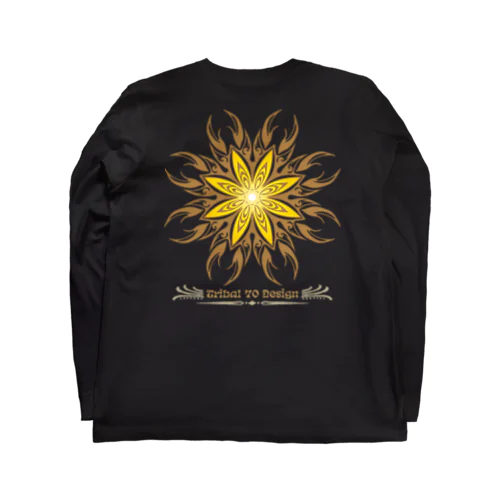 太陽＋花 Long Sleeve T-Shirt
