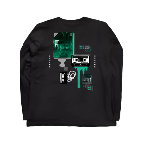  カセットテープ（両面／濃色用）  Long Sleeve T-Shirt