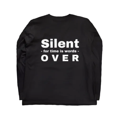 Silent overロンT ロングスリーブTシャツ