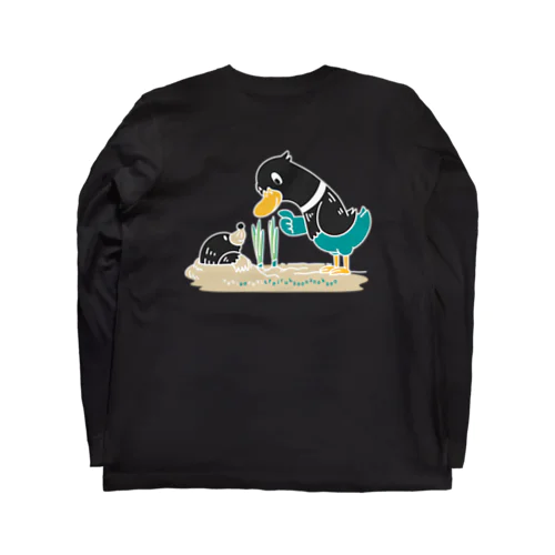 バックプリント ねぎってる鴨カモCL Long Sleeve T-Shirt