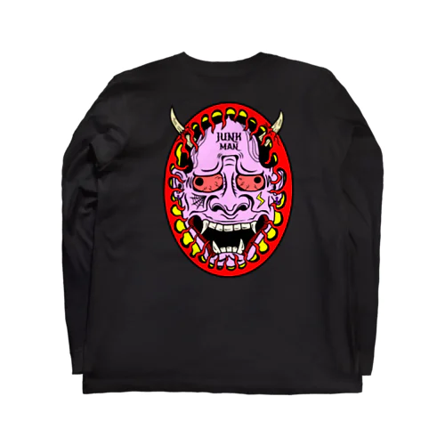 和洋折衷　般若 Long Sleeve T-Shirt