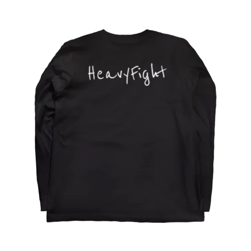 HF バックロゴ　ホワイト Long Sleeve T-Shirt