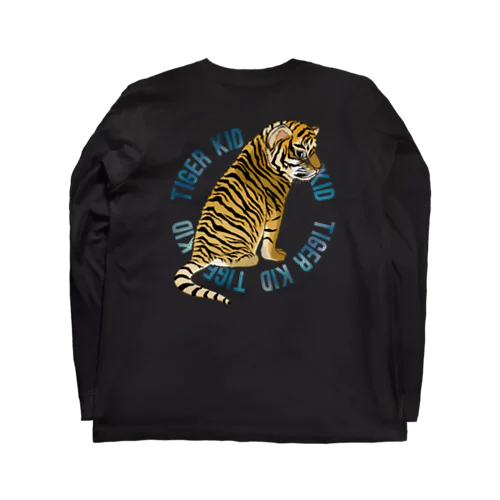 Tiger Kid (虎の仔)　バックプリント Long Sleeve T-Shirt