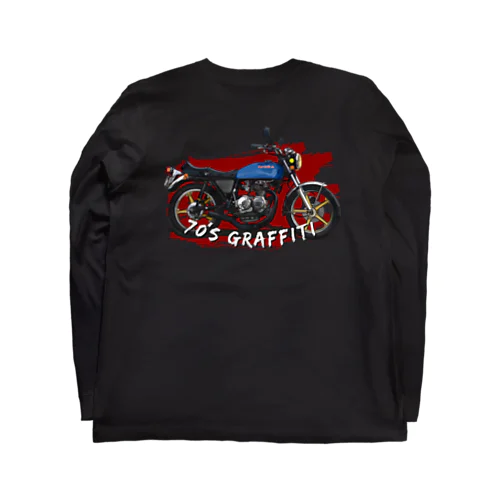 70's GRAFFITI(ヨンフォア青・キャスト) Long Sleeve T-Shirt