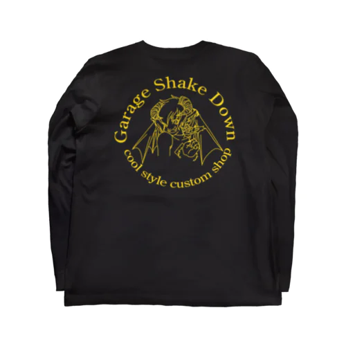 鬼っ子　イエロー文字 Long Sleeve T-Shirt