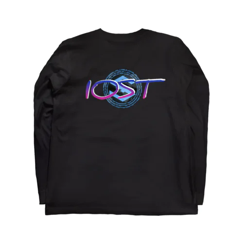 IOST（バックプリントシリーズ）【ホッパーデザイン】 ロングスリーブTシャツ