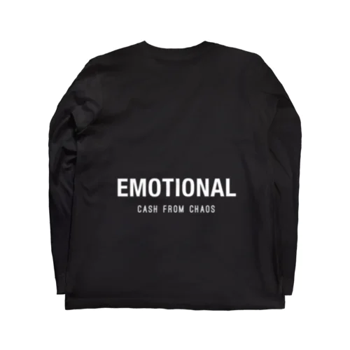 背面　EMOTIONAL CASH from CHAOS ロングスリーブTシャツ