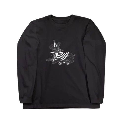 clown schnauzer(ダークカラー) Long Sleeve T-Shirt