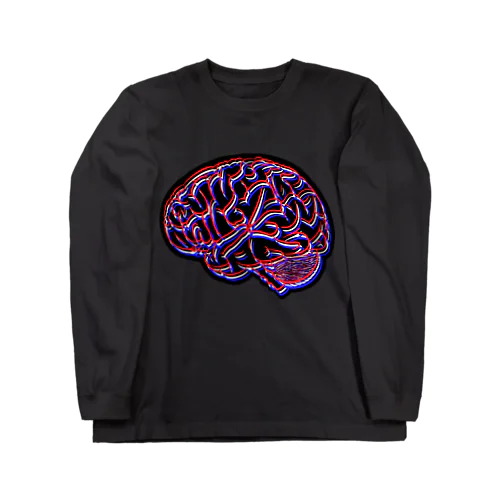 The brain ★ K i n K ロングスリーブTシャツ