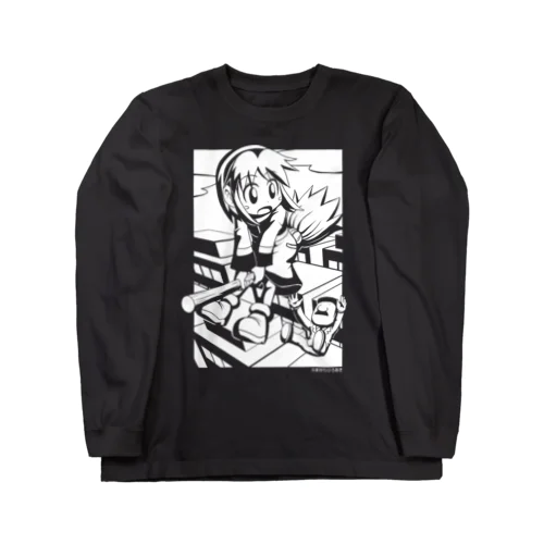 魔女っ娘つくねちゃんオリジナルTシャツ ロングスリーブTシャツ