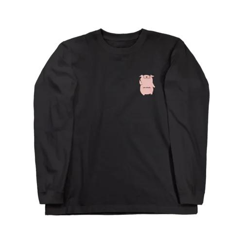 煽りブタ Long Sleeve T-Shirt