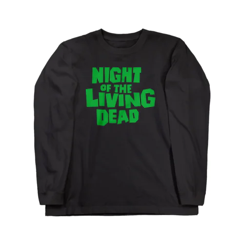 Night of the Living Dead_ロゴ Long Sleeve T-Shirt