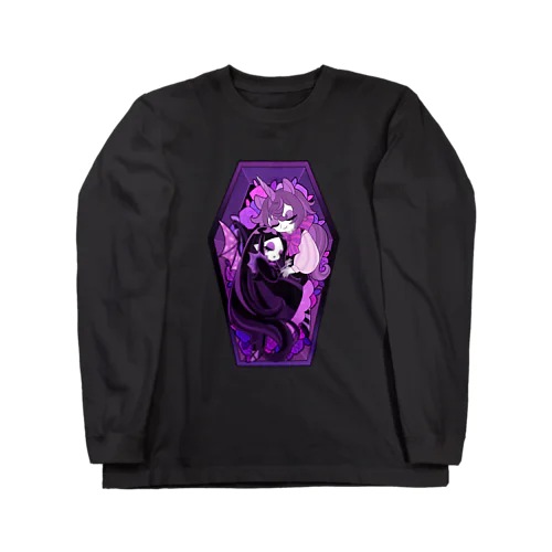 MISERY and GREGOR in coffin Long Sleeve T-Shirt