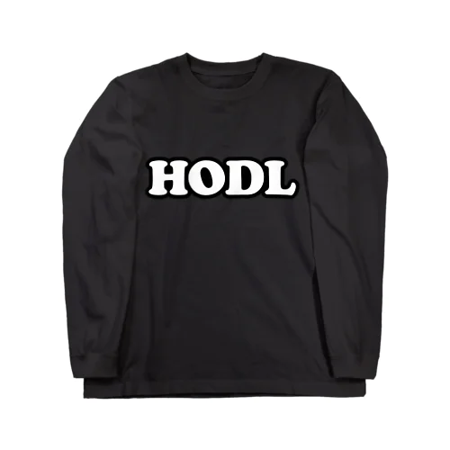 HODLシリーズ(ポップ体) ロングスリーブTシャツ