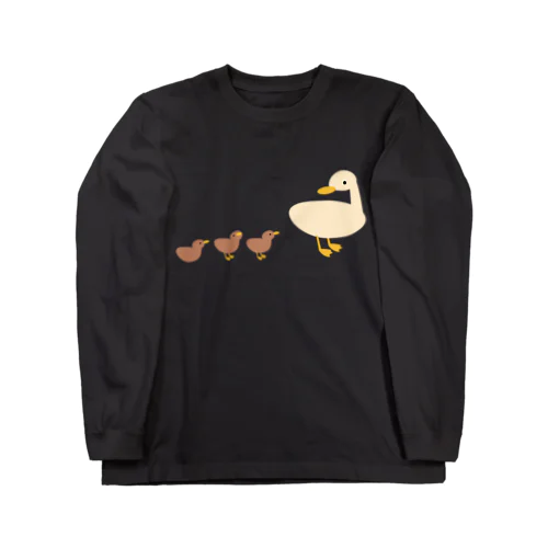 あひるの親子 Long Sleeve T-Shirt