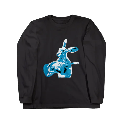 ジャックウサギのギター Long Sleeve T-Shirt