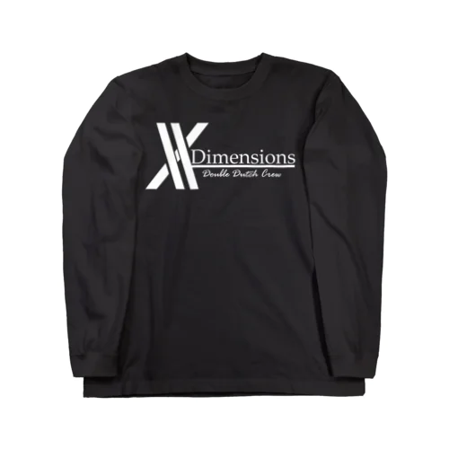 X-Dimensions logo2 ロングスリーブTシャツ