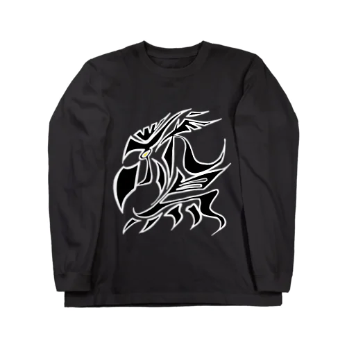 鷲 ~濃色用~ Long Sleeve T-Shirt