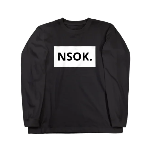 NSOK. ロングスリーブTシャツ