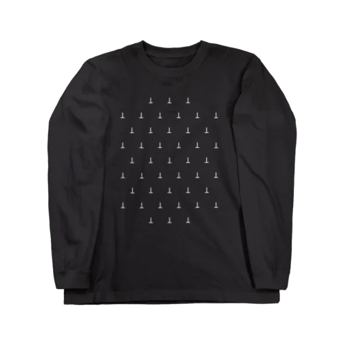 地図記号「墓地」 Long Sleeve T-Shirt