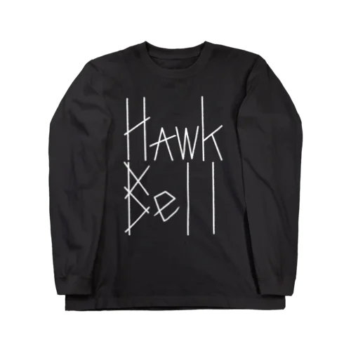 Hawk Bell Logo White ロングスリーブTシャツ